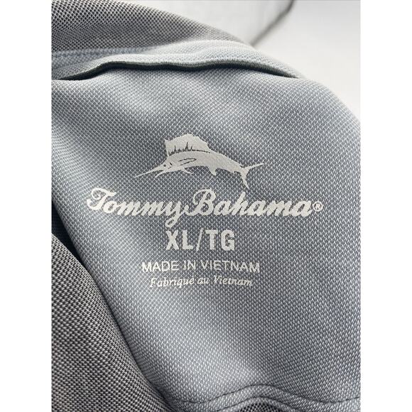 Tommy Bahama Mens Polo Shirt Size Medium Shoreline Surf Short Sleeve Golf NWT - Picture 4 of 4